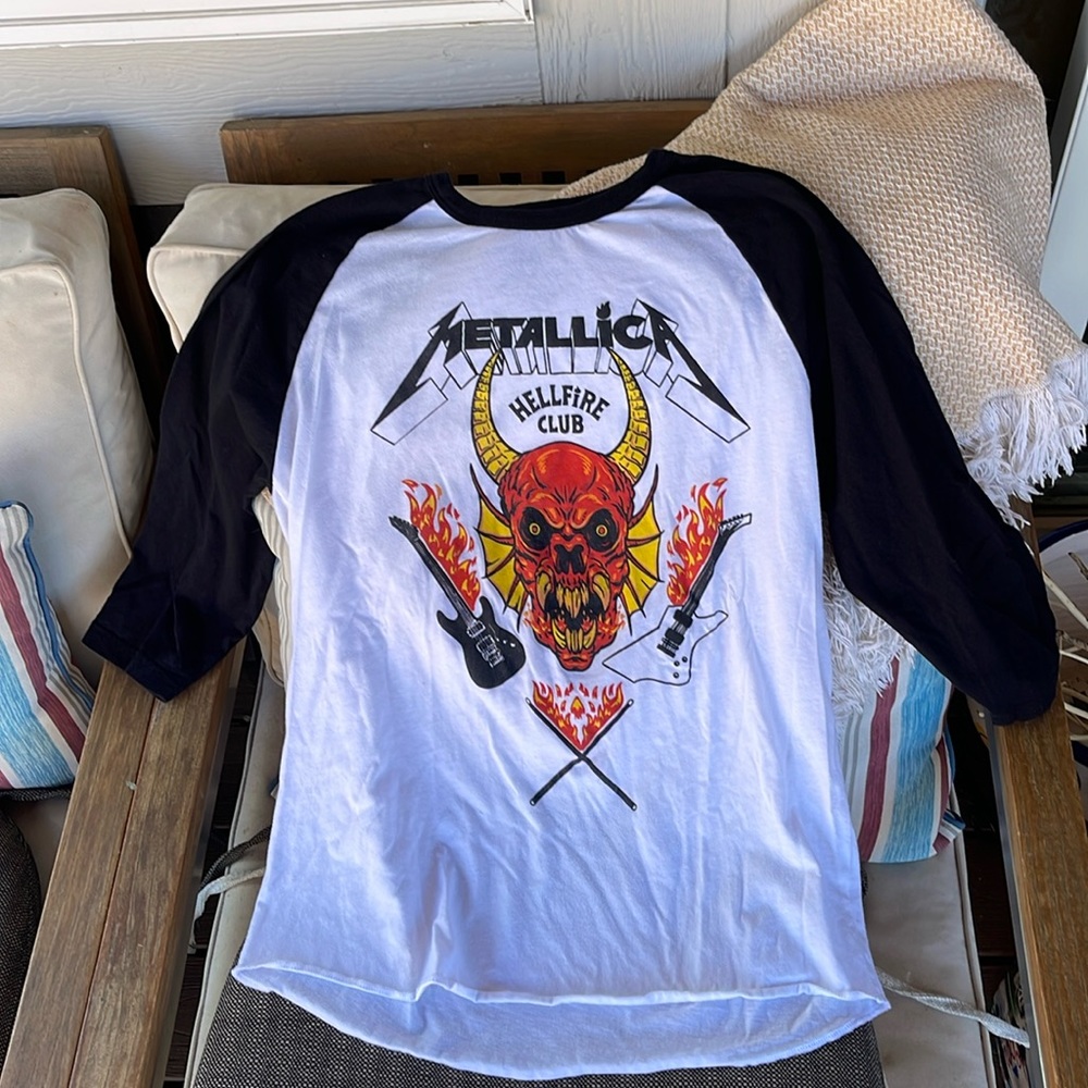 Metallica hellfire club shirt